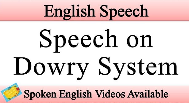 Essay and Speech Writing: on Dowry system in India 2